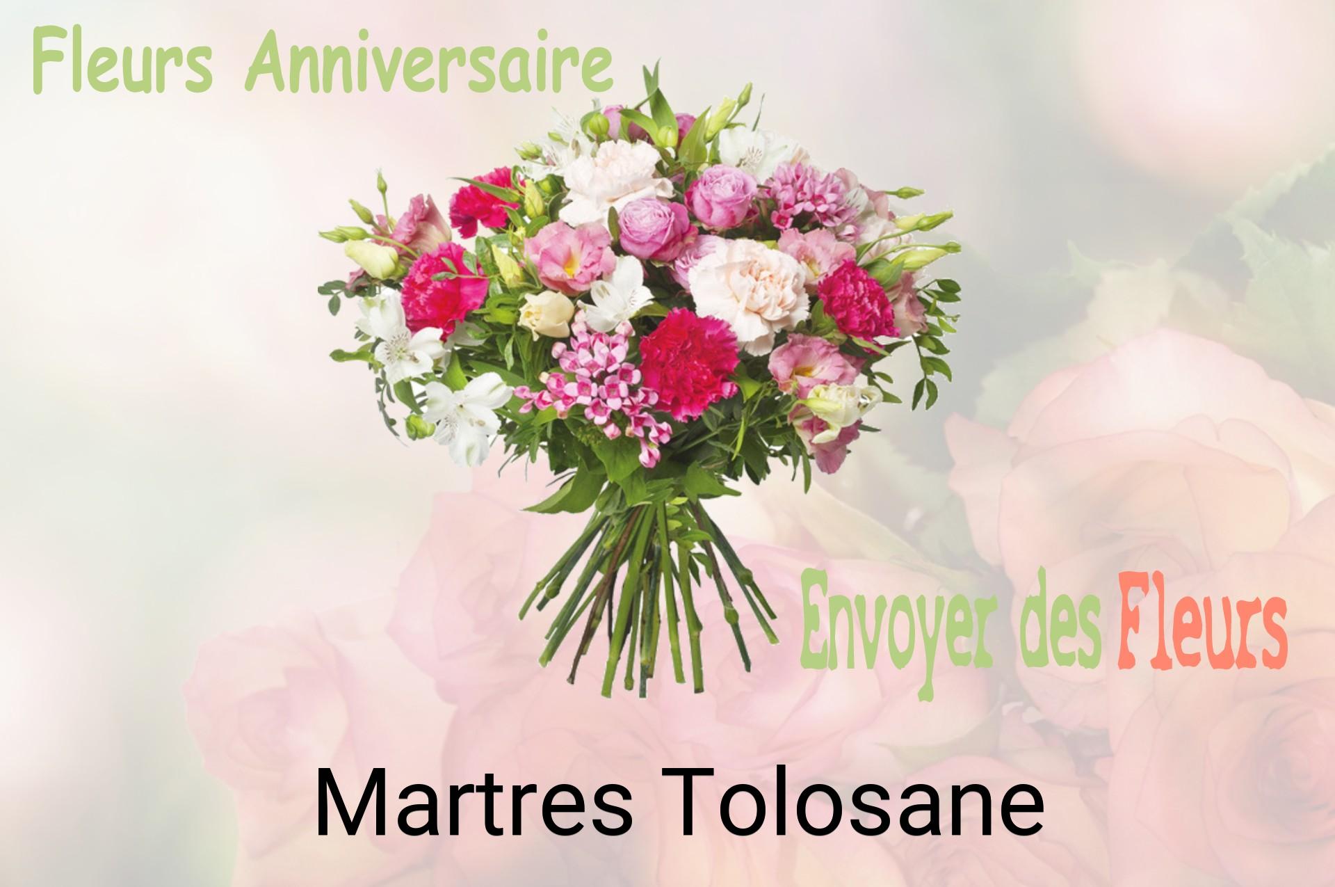 Bouquet de fleurs d’anniversaire livré à Martres-Tolosane